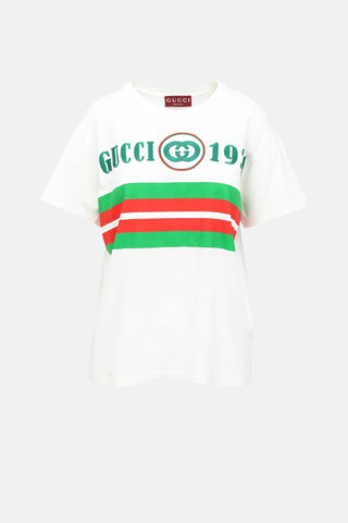 Gucci 1921 Embroidered T-Shirt