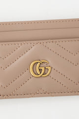 Gucci Leather Marmont GG Card Holder
