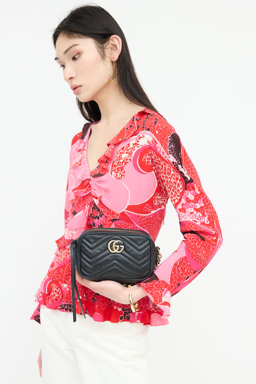 Gucci Matelassé GG Marmont Bag