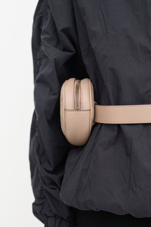 Gucci Matelassé Leather Marmont GG Belt Bag