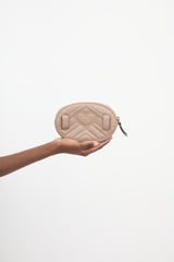 Gucci Matelassé Leather Marmont GG Belt Bag