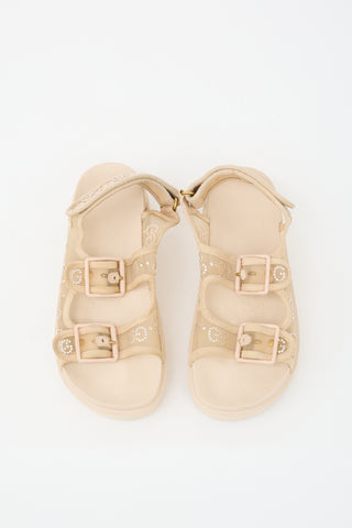Gucci Mesh Wmns GG Sandal
