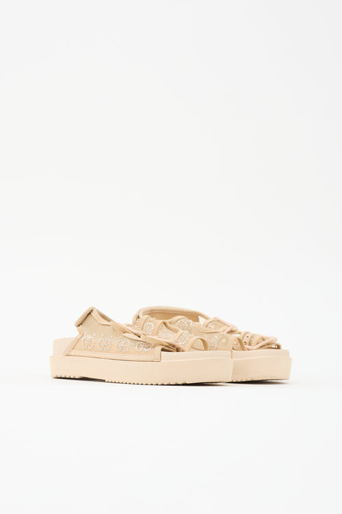 Gucci Mesh Wmns GG Sandal