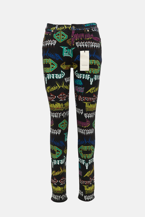 Gucci Metal Mix Jeans