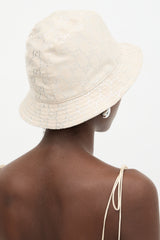 Gucci Metallic GG Monogram Bucket Hat