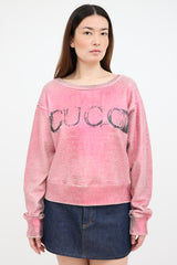 Gucci Metallic Logo Sweatshirt