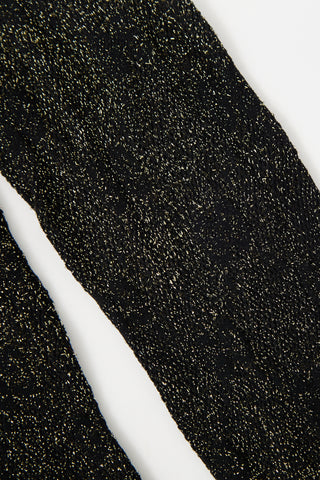 Gucci Metallic Mesh GG Tights