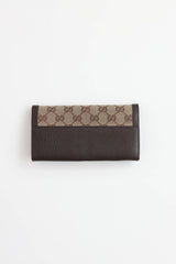 Gucci Monogram Continental Wallet