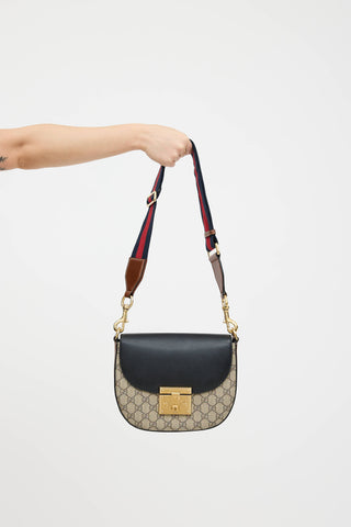 Monogram Half Moon Bag