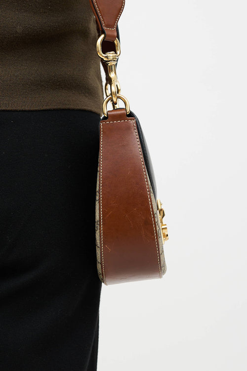 Monogram Half Moon Bag