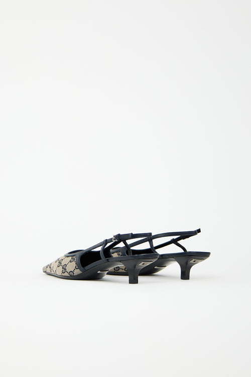 Gucci Original GG Monogram Demi Heel