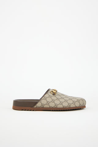 Gucci GG Supreme Canvas Mule