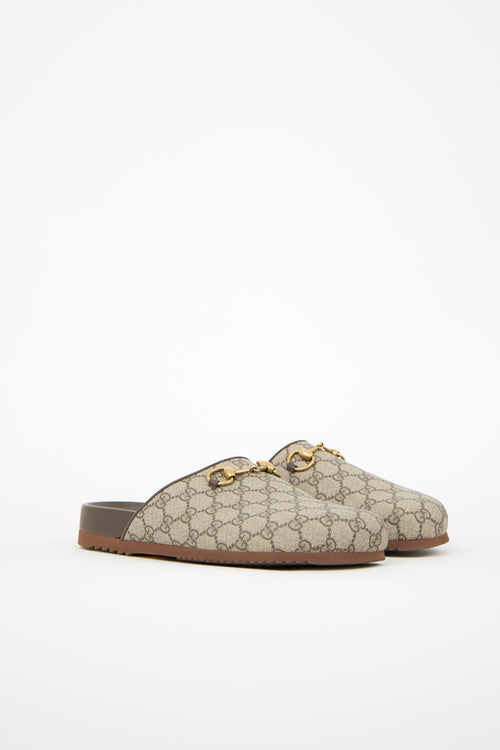 Gucci GG Supreme Canvas Mule