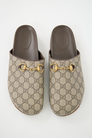 Gucci GG Supreme Canvas Mule