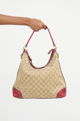 Gucci Red & Beige Miss GG Bag