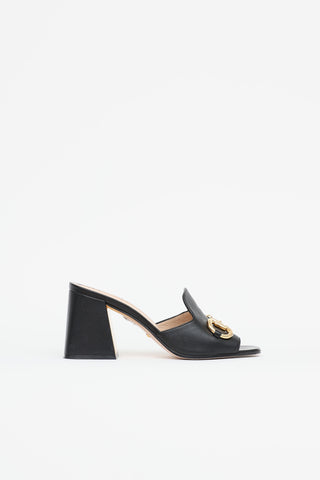 Gucci Nappa Horsebit 75 Mule