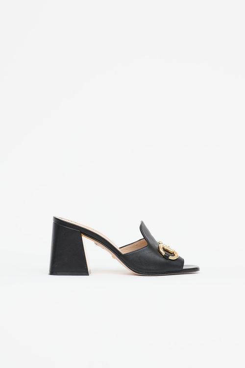 Gucci Nappa Horsebit 75 Mule