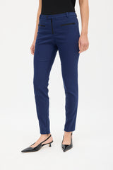 Gucci Navy & Black Slim Logo Trouser