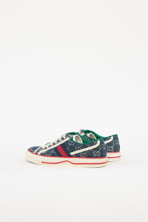 Gucci 1981 Tennis GG Denim Sneaker
