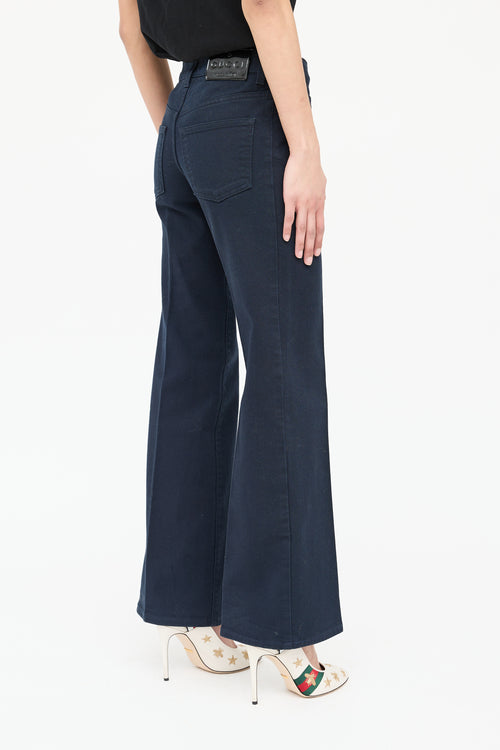 Gucci Flared Wideleg Jean