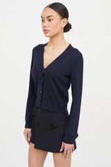 Gucci V-Neck Wool Cardigan