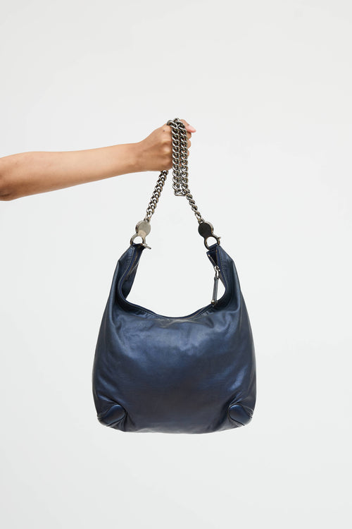 Gucci Leather Galaxy Shoulder Bag