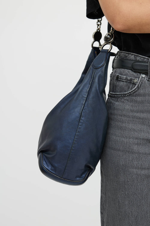 Gucci Leather Galaxy Shoulder Bag