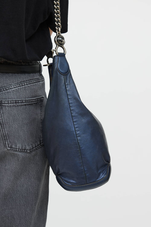 Gucci Leather Galaxy Shoulder Bag