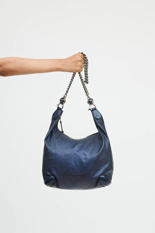 Gucci Leather Galaxy Shoulder Bag