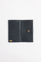 Gucci Monogram Web Long Bi-Fold Wallet