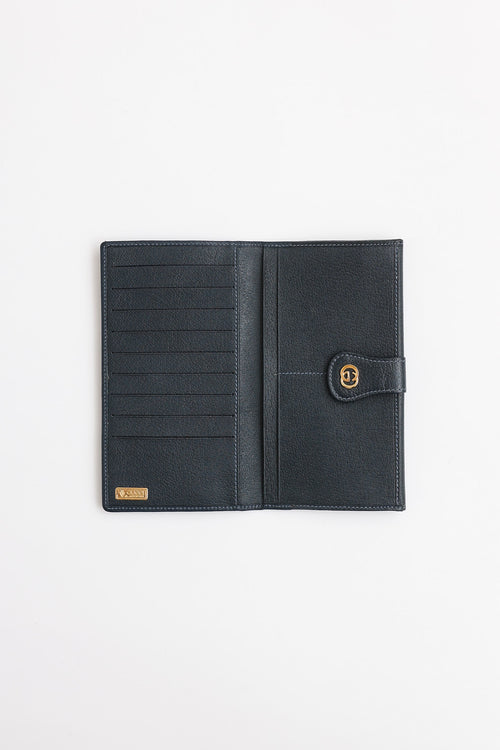 Gucci Monogram Web Long Bi-Fold Wallet