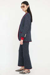 Gucci Geometric Jacquard Blazer