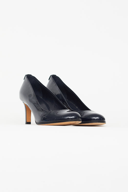 Gucci Black Patent Leather Heel