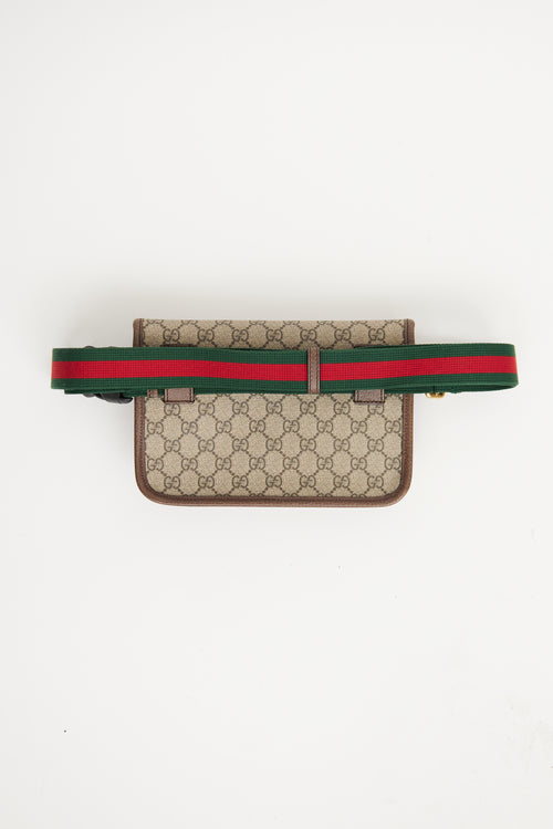 Gucci Brown Neo Vintage GG Supreme Belt Bag