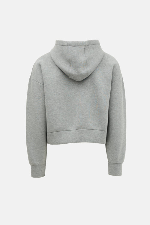 Gucci Neoprene Logo Hoodie