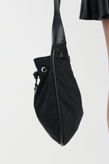 Gucci Nylon Drawstring Shoulder Bag