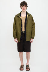 Gucci Nylon Check Reversible Jacket
