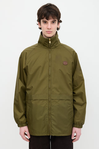 Gucci Nylon Check Reversible Jacket