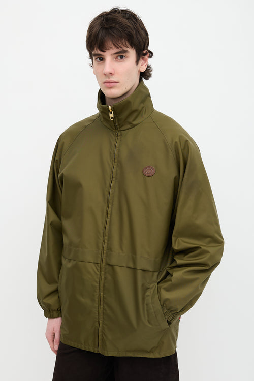 Gucci Nylon Check Reversible Jacket