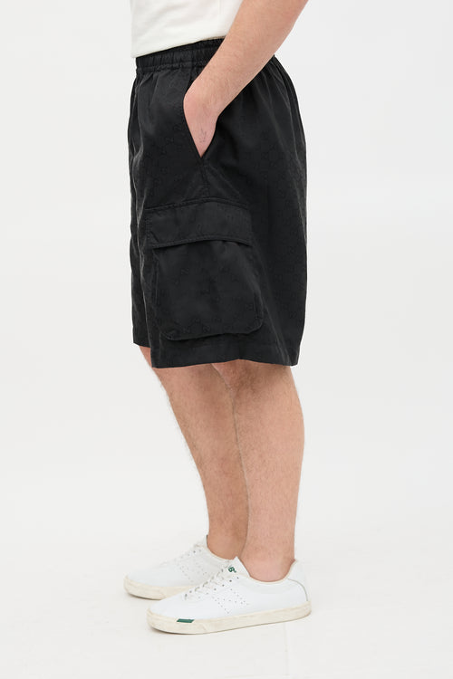 Gucci Nylon GG Monogram Shorts