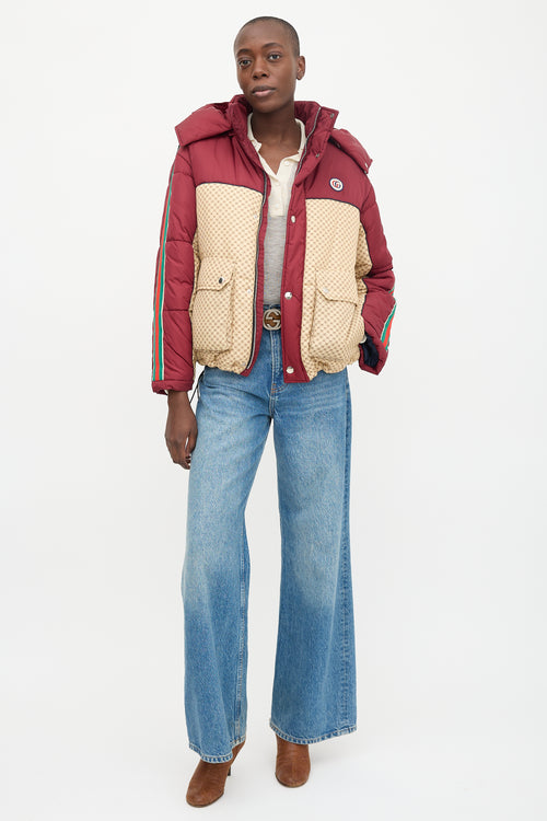 Gucci Nylon GG Padded Jacket