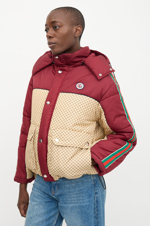 Gucci Nylon GG Padded Jacket