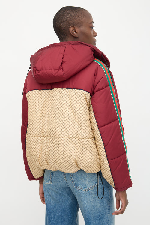 Gucci Nylon GG Padded Jacket