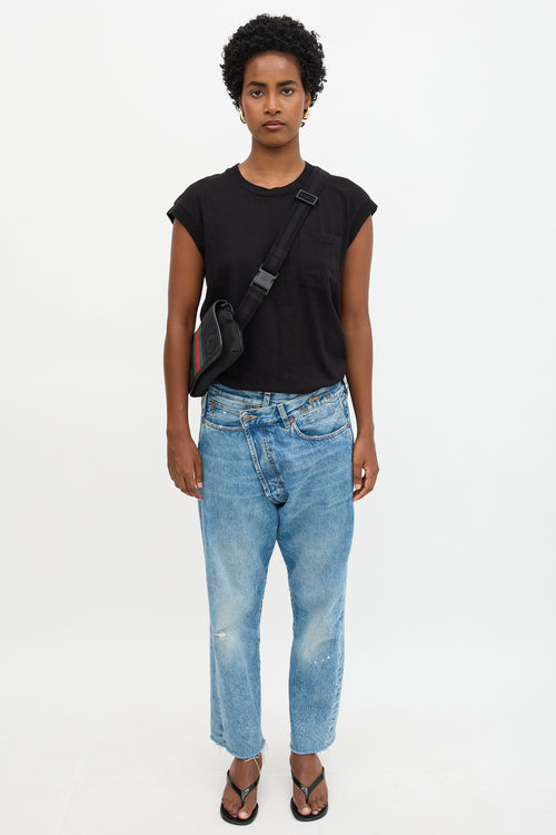 Gucci Nylon Web GG Belt Bag