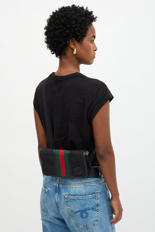Gucci Nylon Web GG Belt Bag