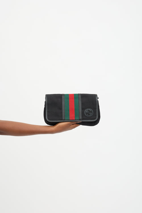 Gucci Nylon Web GG Belt Bag