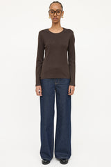 Gucci 2007 Cotton Embroidered Logo T-Shirt