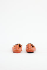 Gucci Leather Bamboo Horsebit Flat