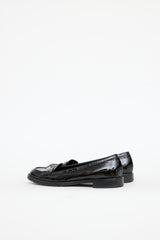 Gucci Patent Leather Logo Loafer