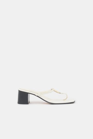 Gucci Patent Logo Plaque Sandal